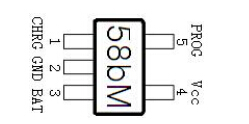 TP4058 600MA线性锂离子电池充电IC