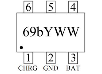 南京拓微TP4069 (10mA-600mA 线性锂离子电池充电器)